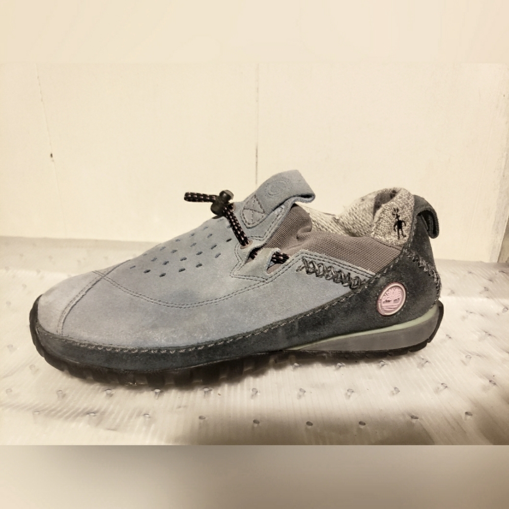 Size 5 TIMBERLAND Shoes Slip On Smartwool Power Sport Suede Lined Womens